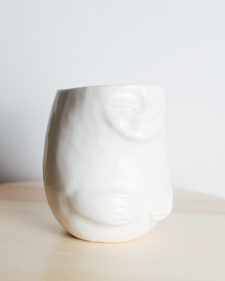 Little White | Porcelain vase