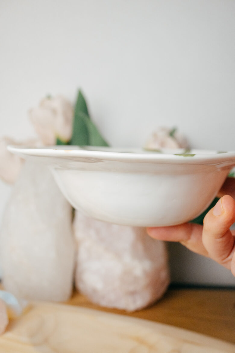 Liepziedi | Porcelāna bļoda