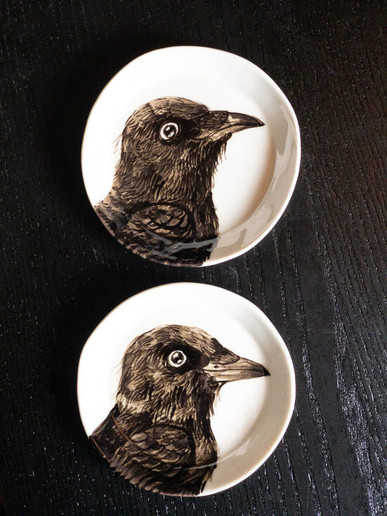 Crows | Porcelain