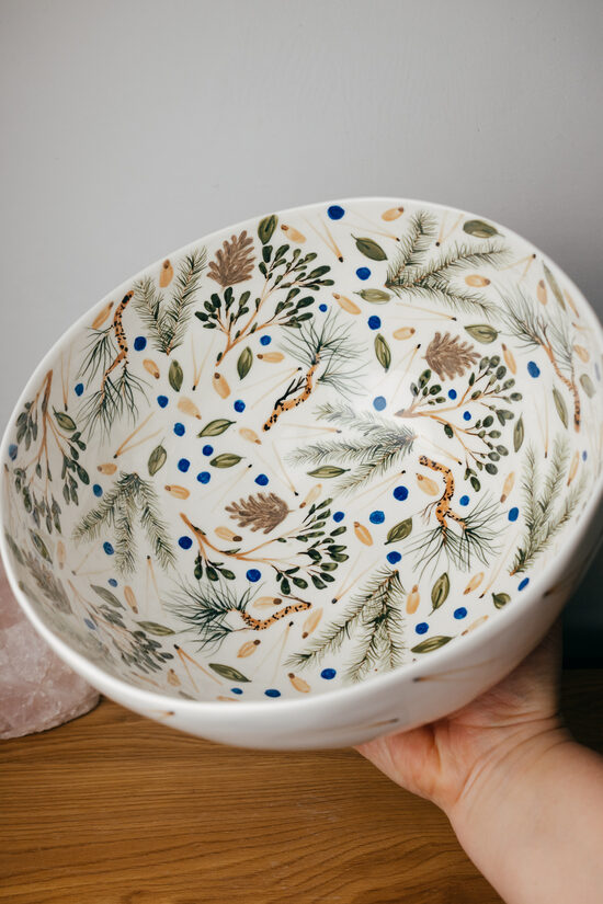 Lielā Ovīšu meža bļoda | Porcelāns