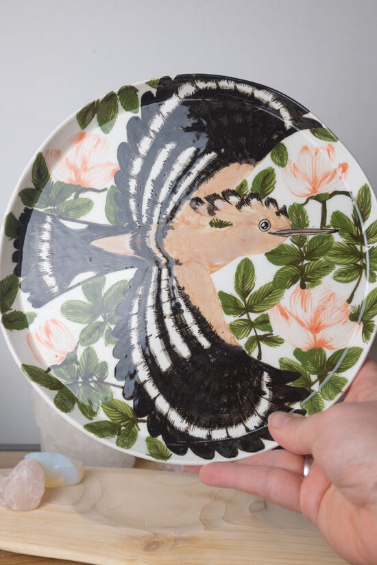 Pupuķis | Lielais porcelāna šķīvis