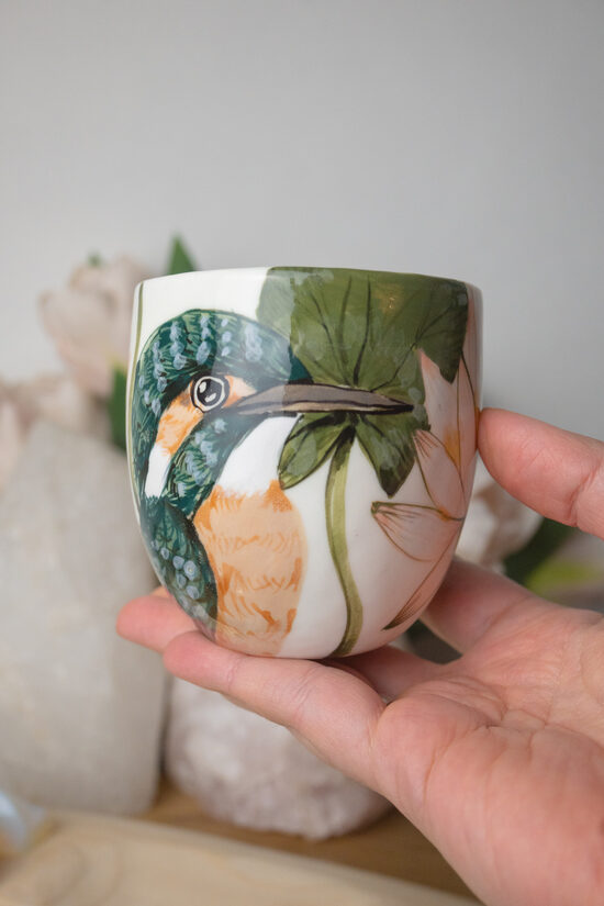 Zivju dzenītis | Porcelāna glāze