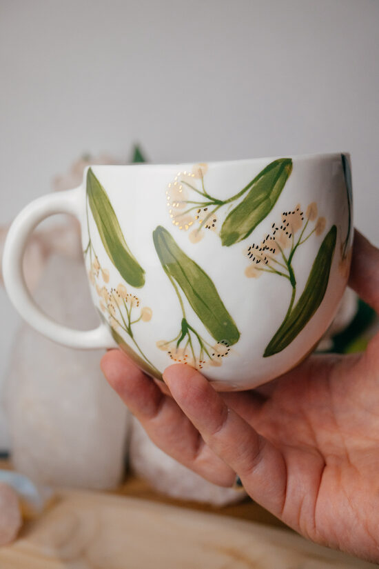 Liepziedi | Porcelāna krūze