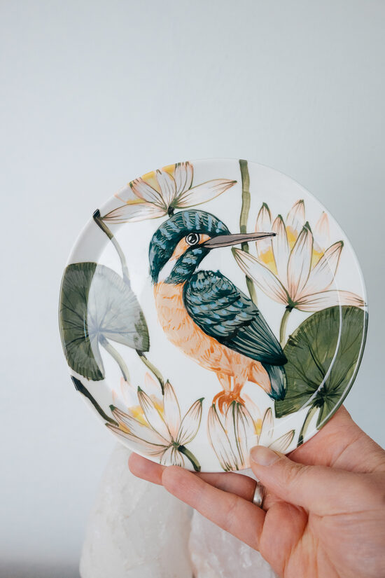 Zivju dzenītis | Porcelāna šķīvis