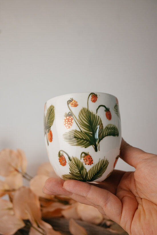 Meža zemenītes | Porcelāna glāze