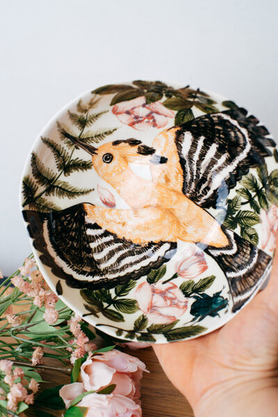 Pupuķis | Porcelāna bļoda