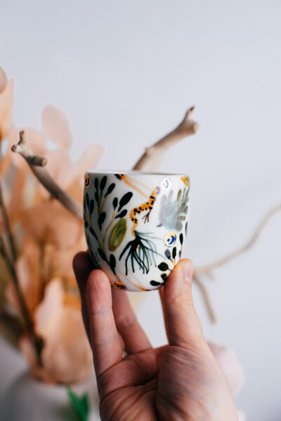 Ovisi forest | Porcelain cup